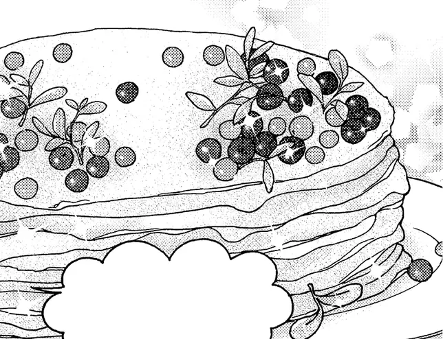 カスタードのミルクレープ