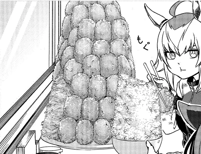 食堂の自家製コロッケ盛り​