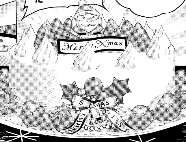 手作りクリスマスケーキ