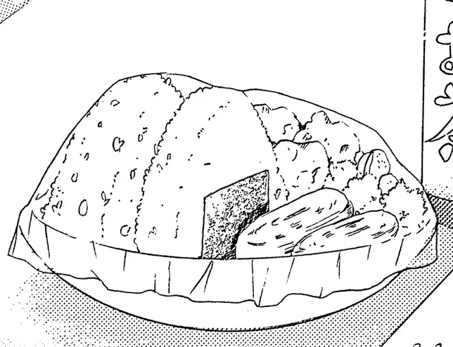 おにぎりとたまご焼き